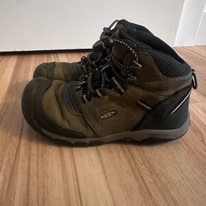 Keen Kids Brown Black Hiking Boots